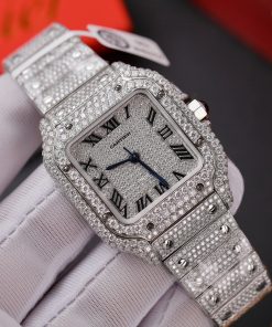 Cartier Iced Out Custom Full Moissanite Diamonds Hong Kong