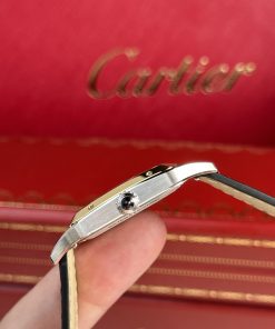 Cartier Santos Dumont Large Demi Gold Replica Watch Best Quality (3)