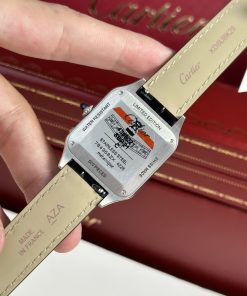 Cartier Santos Dumont Large Demi Gold Replica Watch Best Quality (3)