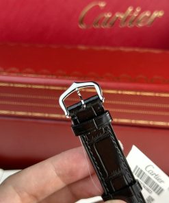 Cartier Santos Dumont Large Demi Gold Replica Watch Best Quality (3)