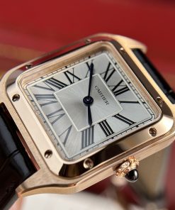 Cartier Santos Dumont Small Rose Gold Best Replica F1 Factory (2)