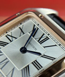 Cartier Santos Dumont Small Size Demi Best Replica F1 Factory 38x27 (1)