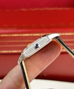 Cartier Santos Dumont Small Size Demi Best Replica F1 Factory 38x27 (6)
