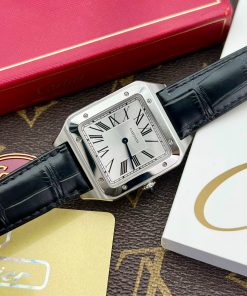 Cartier Santos Dumont WSSA0032 Best Replica Watch 46,6x33,9mm (3)