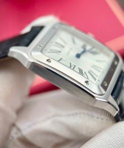 Cartier Santos Dumont WSSA0032 Best Replica Watch 46,6x33,9mm (3)