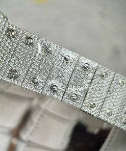 Cartier Santos Full Diamonds Replica Watches Best Quality (2)