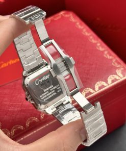 Cartier Santos WSSA0010 Best Replica Watches White Dial BV Factory 35mm (6)
