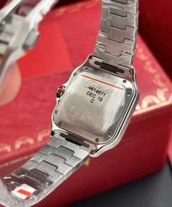 Cartier Santos WSSA0010 Best Replica Watches White Dial BV Factory 35mm (6)