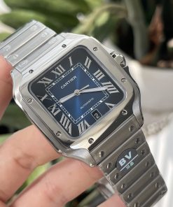 Cartier Santos WSSA0013 Replica Watches Best Quality Blue BVF (9)