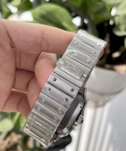 Cartier Santos WSSA0013 Replica Watches Best Quality Blue BVF (9)