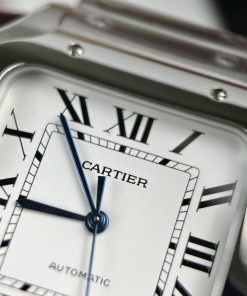 Cartier Santos WSSA0018 Replica Watches White Dial BV Factory (3)
