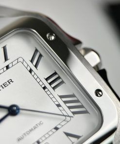 Cartier Santos WSSA0018 Replica Watches White Dial BV Factory (3)