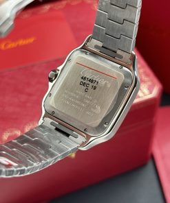 Cartier Santos WSSA0037 Replica Watches Gray Dial BV Factory 39 (1)