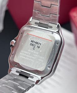 Cartier Santos WSSA0062 Replica Watches Best Quality Green Dial BV Factory (2)