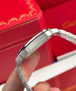 Cartier Santos WSSA0064 Brown Dial Best Replica Watch BV Factory 39 (1)