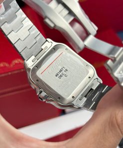 Cartier Santos WSSA0064 Brown Dial Best Replica Watch BV Factory 39 (1)