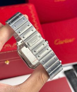 Cartier Santos WSSA0064 Brown Dial Best Replica Watch BV Factory 39 (1)