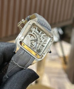 Cartier Santos de Cartier WHSA0009 Replica Watches Gray (1)