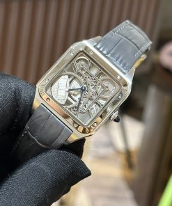 Cartier Santos de Cartier WHSA0009 Replica Watches Gray (1)