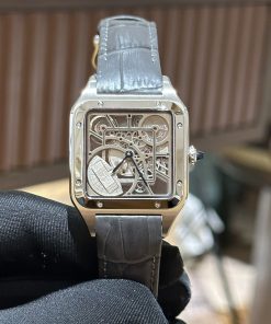 Cartier Santos de Cartier WHSA0009 Replica Watches Gray (1)