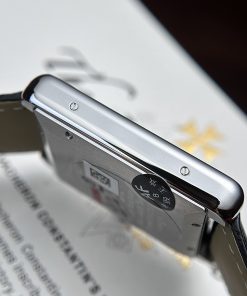 Cartier Tank Solo Extra-Large Model Automatic Black Leather Watch 31x41mm (2)