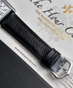 Cartier Tank Solo Replica Watches AF Factory Black Leather Strap (1)