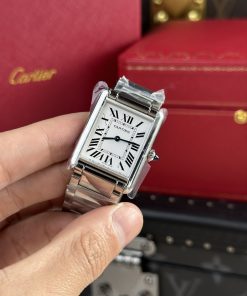 Cartier Tank Solo Replica Watches Metal Wire AF Factory 22.5×33 (1)