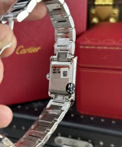 Cartier Tank Solo Replica Watches Roman Numeral Pile Dial AF Factory 22.5×33 (1)