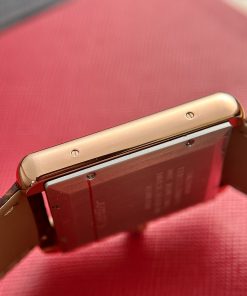 Cartier Tank W5200026 Replica Watches Rose Gold Brown Leather 31x41mm (1)