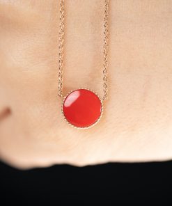 Cartier Women Bracelet Necklace Set Custom Natural Diamond Rose Gold 18k (2)