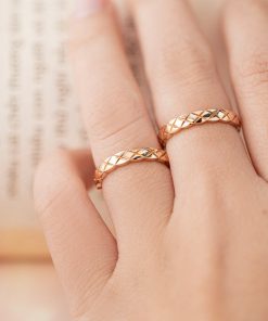 Chanel Women’s Custom Rings Rose Gold 18k (2)