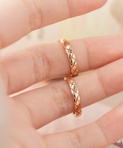 Chanel Women’s Custom Rings Rose Gold 18k (2)