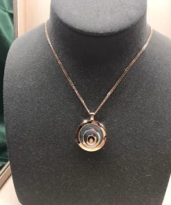 Chopard Large Spirit Heart Diamond 18K Gold Custom Necklace (2)