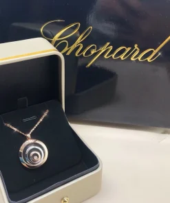 Chopard Large Spirit Heart Diamond 18K Gold Custom Necklace (2)