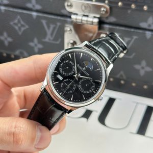 Jaeger LeCoultre Master Ultrathin Perpetual Calendar Replica 1 1 Black Dial VR Factory 39mm (1)