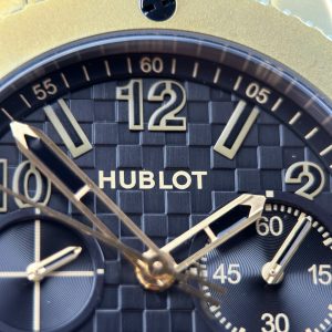 Hublot Big Bang 20th Anniversary Chronograph Black Dial Replica 1 1 BBA Factory 43mm (1)