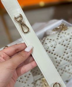 Dior Addict Lucky Replica Bags White Womens 21x13x3cm (2)