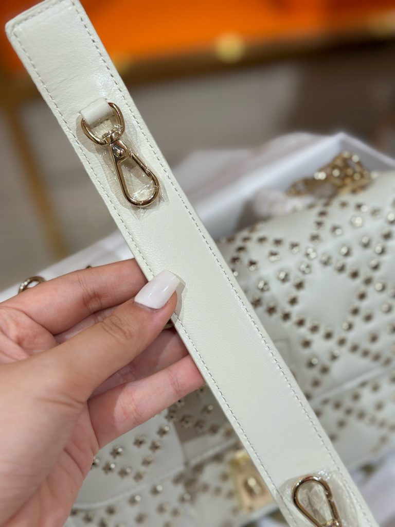 Dior Addict Lucky Replica Bags White Womens 21x13x3cm (2)