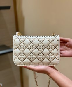 Dior Addict Lucky Replica Bags White Womens 21x13x3cm (2)