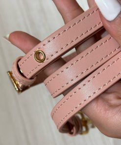 Dior Boby Womens Replica Bags Cowhide Pink 21x12x5cm (2)