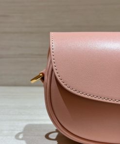 Dior Boby Womens Replica Bags Cowhide Pink 21x12x5cm (2)