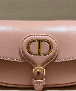 Dior Boby Womens Replica Bags Cowhide Pink 21x12x5cm (2)