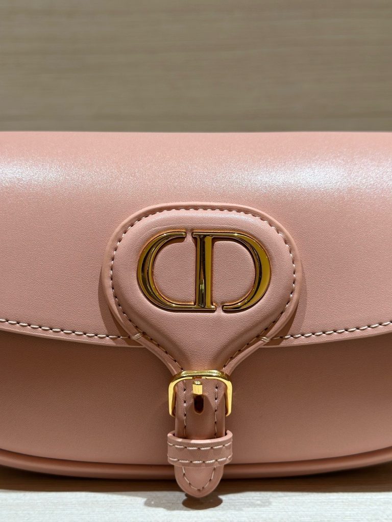 Dior Boby Womens Replica Bags Cowhide Pink 21x12x5cm (2)