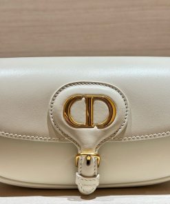 Dior Boby Womens Replica Bags Cowhide White 21x12x5cm (2)