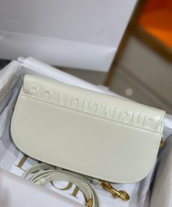 Dior Boby Womens Replica Bags Cowhide White 21x12x5cm (2)