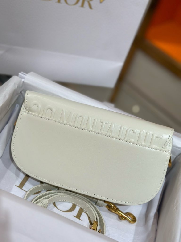 Dior Boby Womens Replica Bags Cowhide White 21x12x5cm (2)