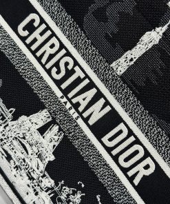 Dior Book Tote Replica Bags Womens Eiffel Tower Pattern 36 (2)