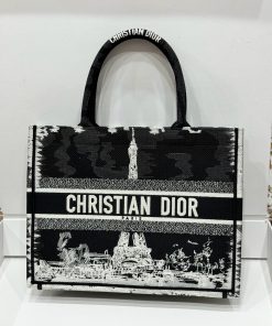 Dior Book Tote Replica Bags Womens Eiffel Tower Pattern 36 (2)