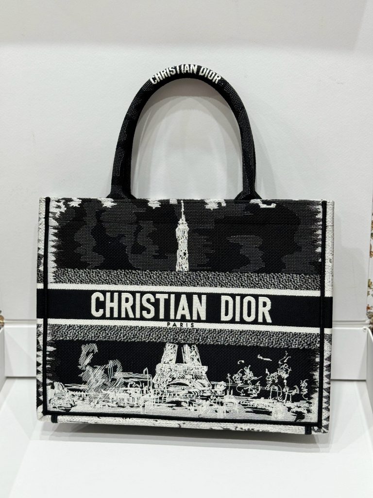 Dior Book Tote Replica Bags Womens Eiffel Tower Pattern 36 (2)