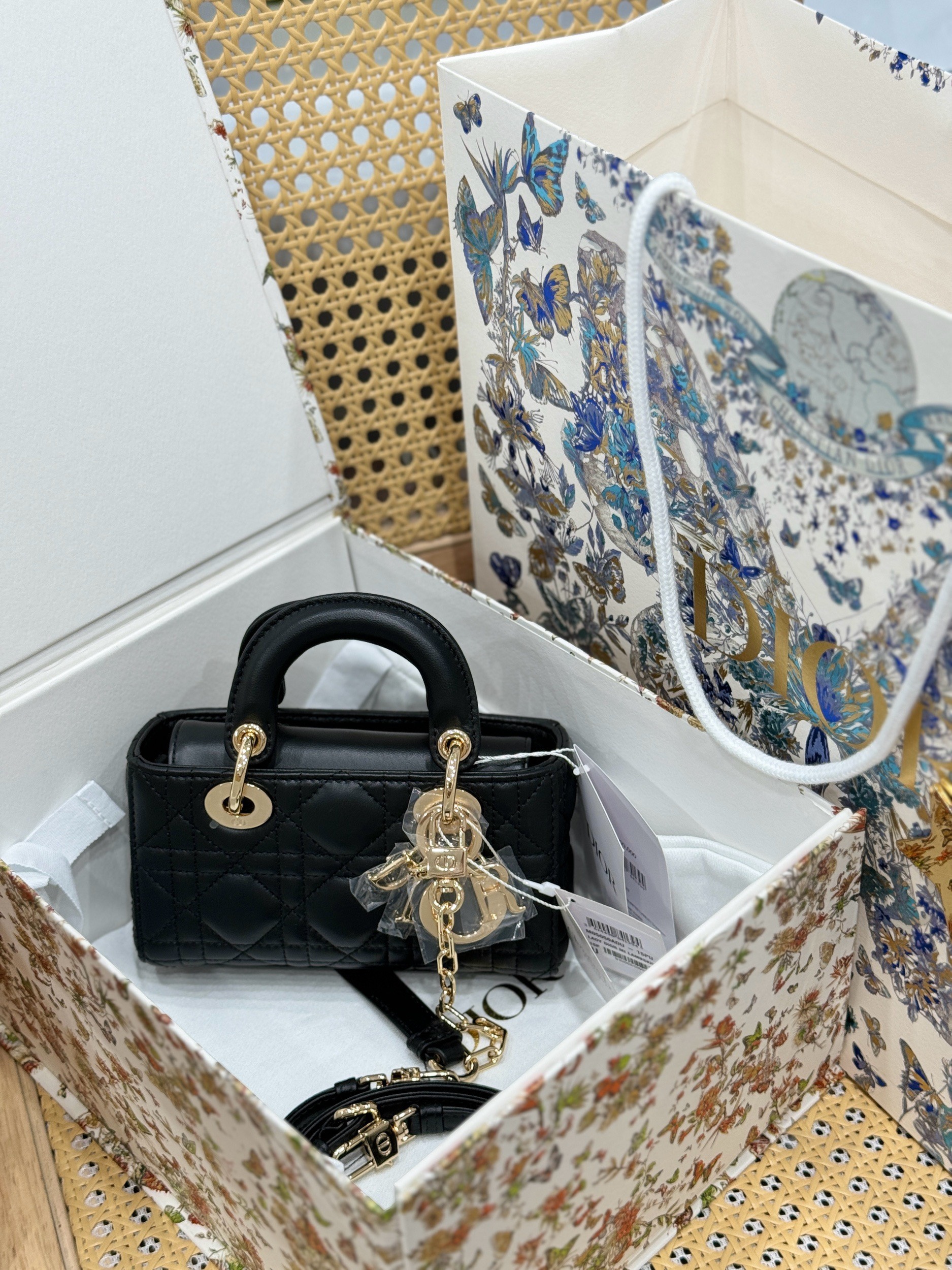 Dior Lady D-Joy Micro Replica Handbags Womens Black Sheepskin 16 (1) Dior Lady D-Joy Micro Replica Handbags Womens Black Sheepskin 16 (2)